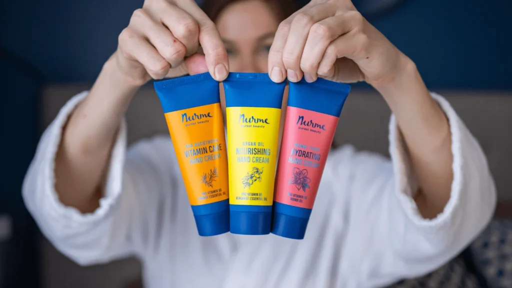 Nurmes body lotions och handkrämer förpackas nu i återvunnen plast!