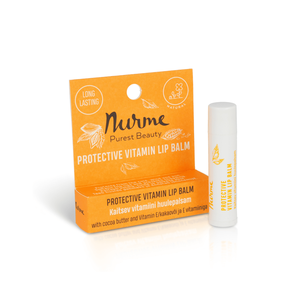 Vitaminläppbalsam för torra läppar — Nurmes favorit