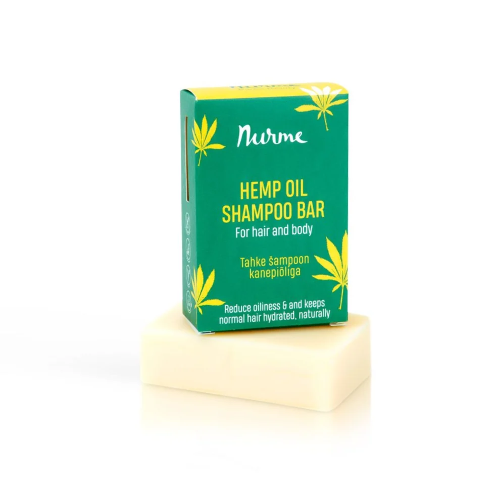 Fast schampo med hampaolja