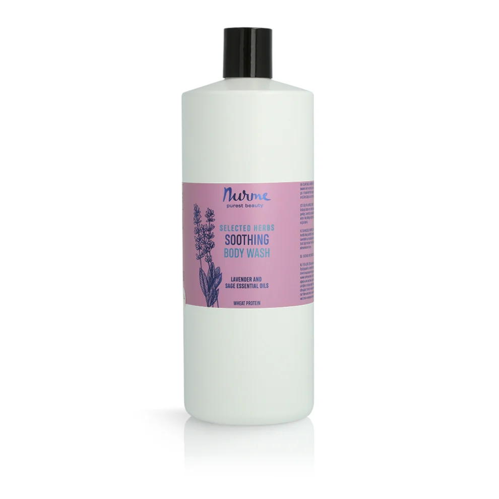 Refill lugnande duschgel med örter och lavendel