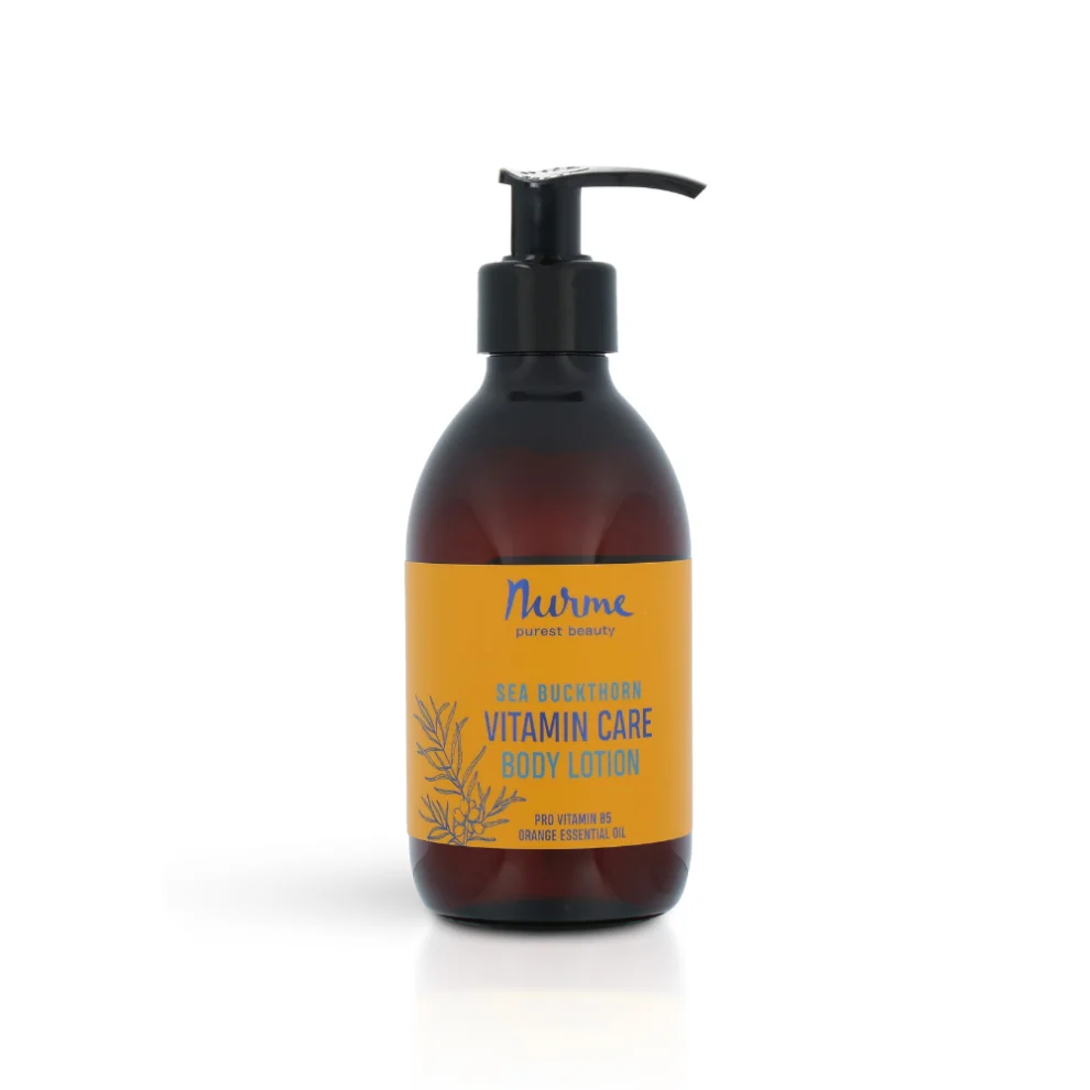 Vitaminrik närande hand- och kroppslotion med havtorn